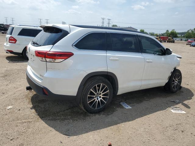 5TDJZRFH9JS549352 - 2018 TOYOTA HIGHLANDER SE Beyaz fotoğraf 3