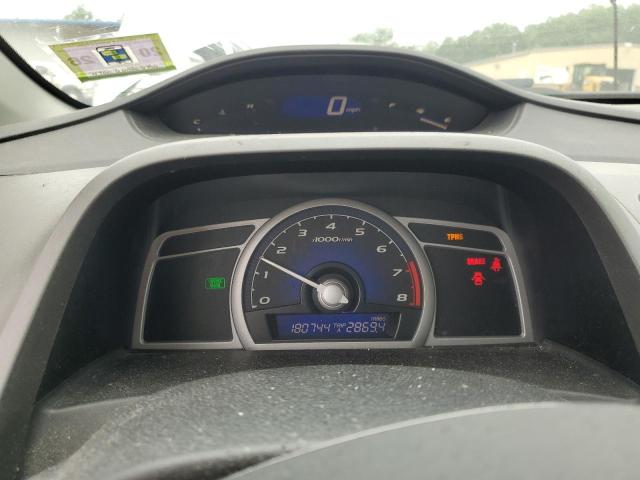 2HGFG11808H560870 - 2008 HONDA CIVIC EX SILVER photo 9