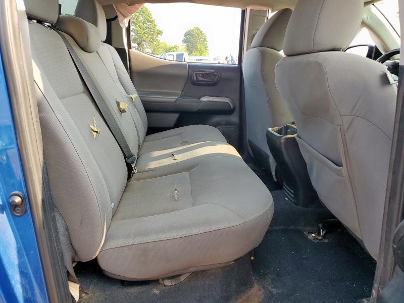 5TFCZ5AN9GX035020 - 2016 TOYOTA TACOMA DOUBLE CAB BLUE photo 10