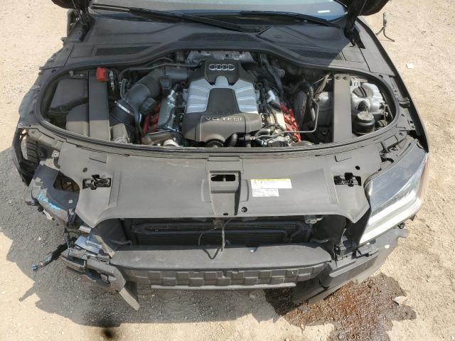 WAUAGAFD8DN005064 - 2013 AUDI A8 QUATTRO BLACK photo 11