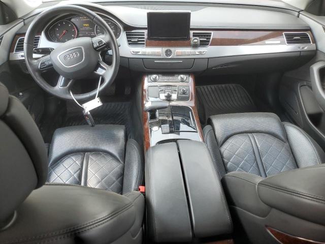 WAUAGAFD8DN005064 - 2013 AUDI A8 QUATTRO BLACK photo 8