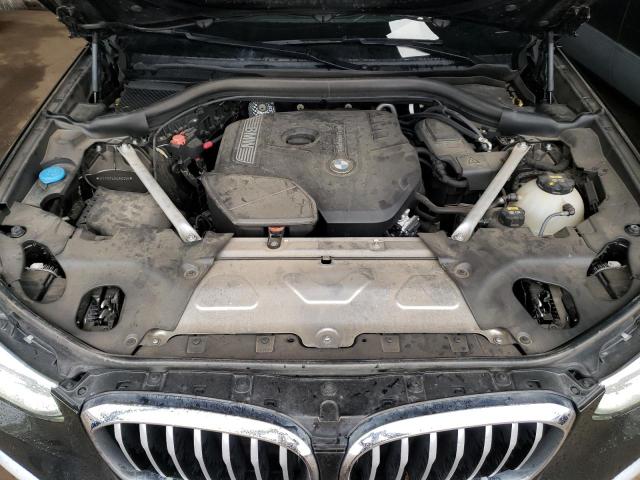 5UXTR9C53KLP82258 - 2019 BMW X3 XDRIVE30I BROWN photo 11