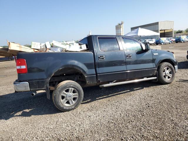 1FTPW14515KE73054 - 2005 FORD F150 SUPERCREW BLACK photo 3