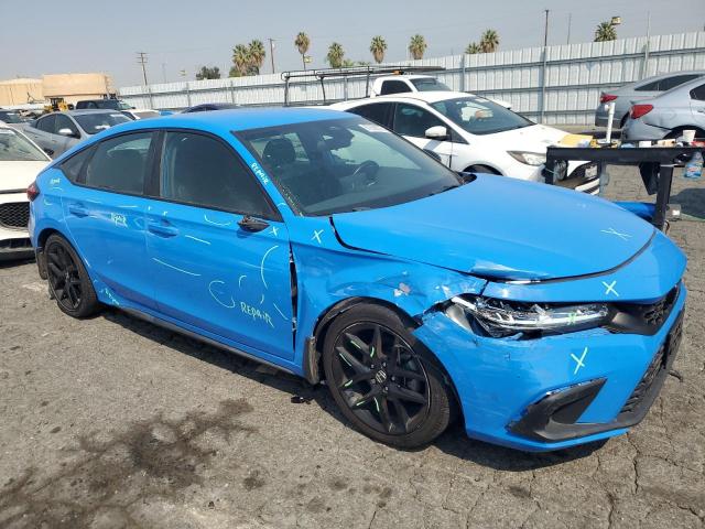 19XFL2H83NE002105 - 2022 HONDA CIVIC SPORT BLUE photo 4