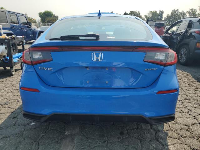 19XFL2H83NE002105 - 2022 HONDA CIVIC SPORT BLUE photo 6