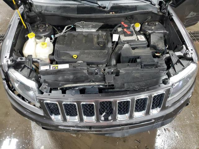 1C4NJDBB4HD143790 - 2017 JEEP COMPASS SPORT ნაცრისფერი ფოტო 12