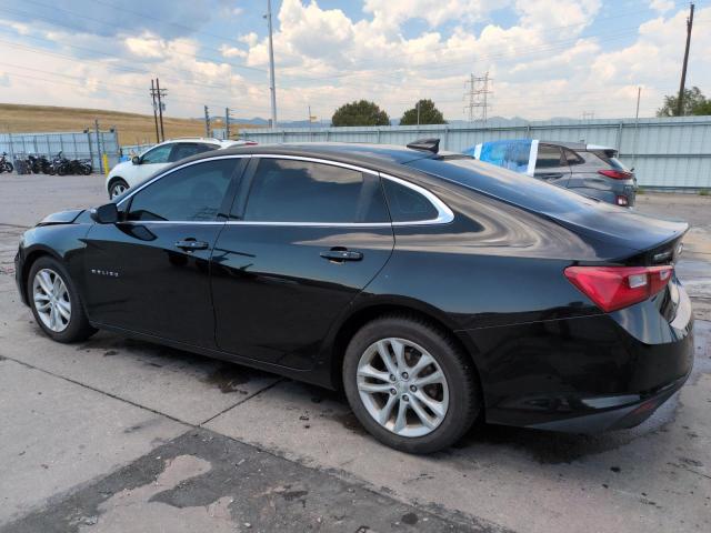 1G1ZE5ST8HF202972 - 2017 CHEVROLET MALIBU LT BLACK photo 2