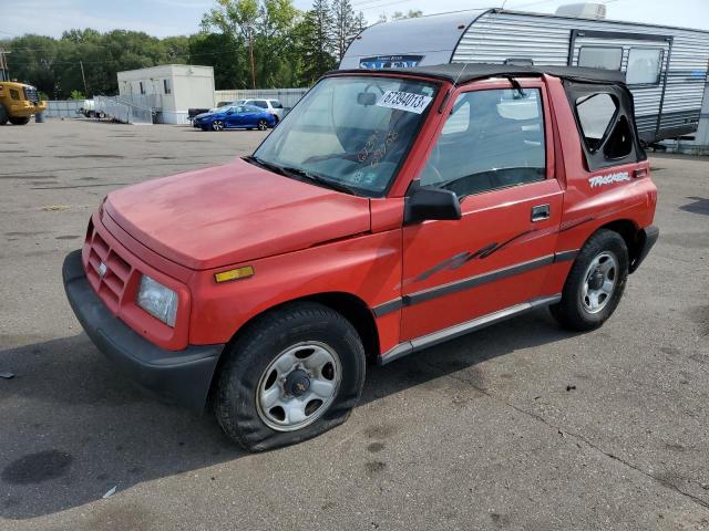 2CNBE1861W6918845 - 1998 CHEVROLET TRACKER RED photo 1