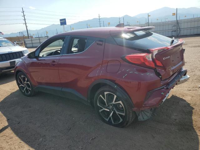 JTNKHMBX3K1028953 - 2019 TOYOTA C-HR XLE RED photo 2