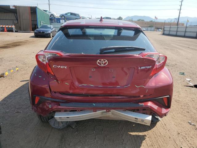 JTNKHMBX3K1028953 - 2019 TOYOTA C-HR XLE RED photo 6