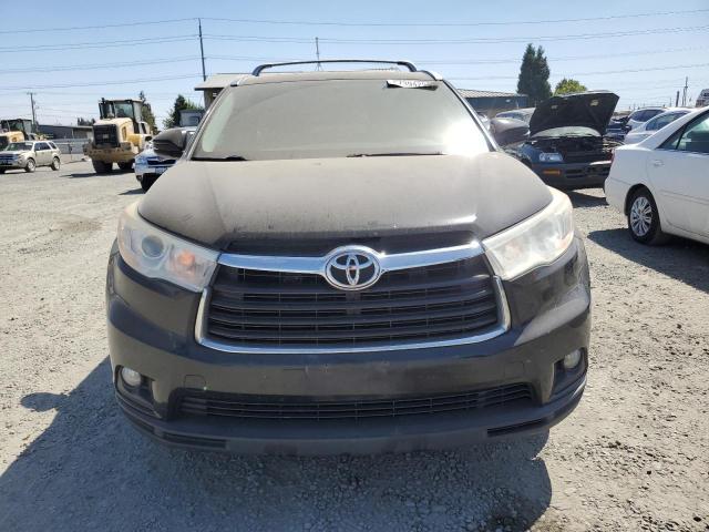5TDJKRFHXES019787 - 2014 TOYOTA HIGHLANDER XLE BLACK photo 5