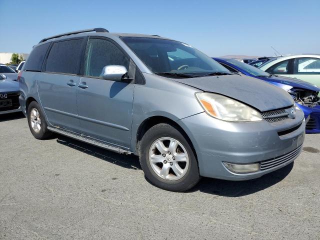 5TDZA22C44S160151 - 2004 TOYOTA SIENNA XLE GRAY photo 4