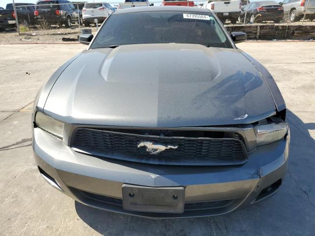 1ZVBP8AN7A5150699 - 2010 FORD MUSTANG GRAY photo 5