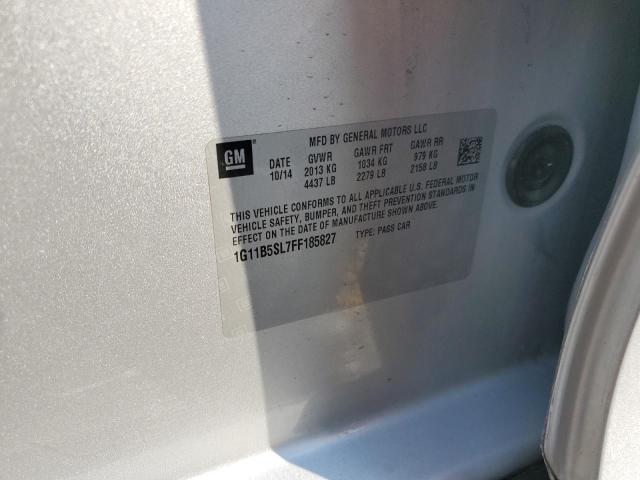 1G11B5SL7FF185827 - 2015 CHEVROLET MALIBU LS Silber Foto 13