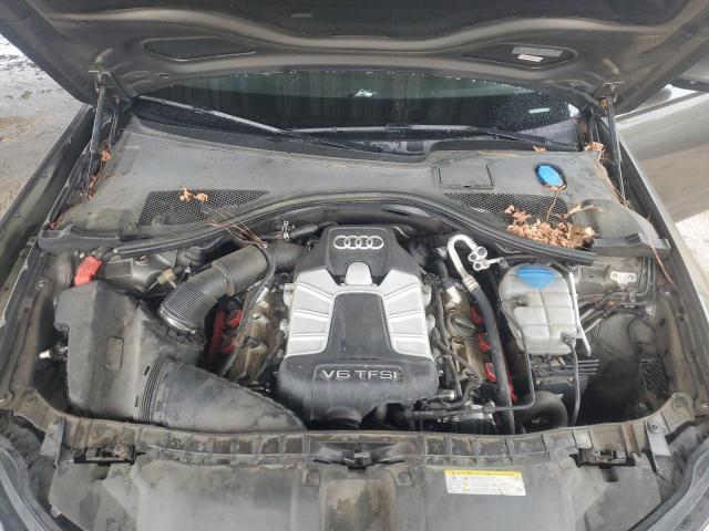 WAUHGAFC1EN087405 - 2014 AUDI A6 PRESTIGE თაფლისფერი ფოტო 11