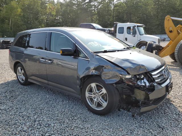 5FNRL5H98DB018851 - 2013 HONDA ODYSSEY TOURING Արծաթագույն լուսանկար 4