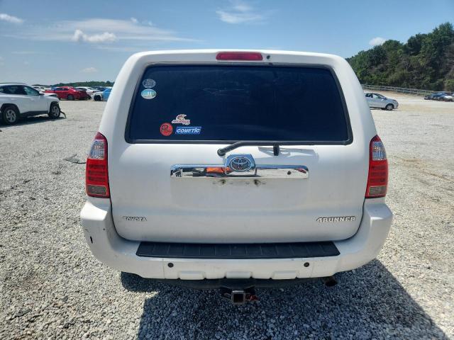 JTEZU14R18K021283 - 2008 TOYOTA 4RUNNER SR5 WHITE photo 6