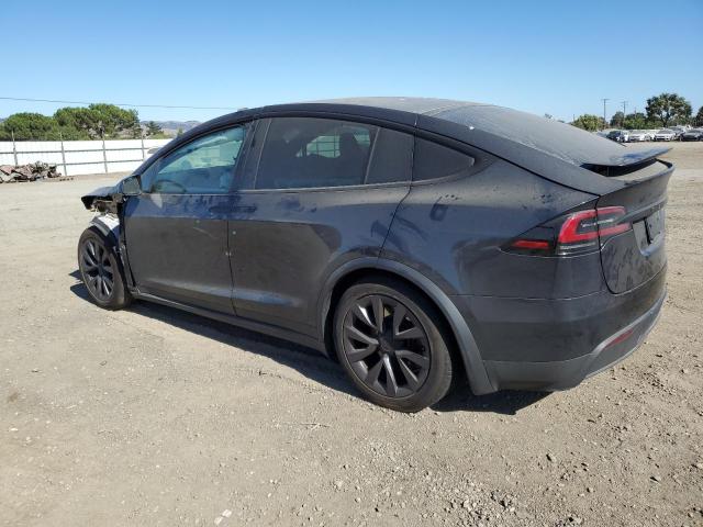 7SAXCBE56RF438318 - 2024 TESLA MODEL X GRAY photo 2