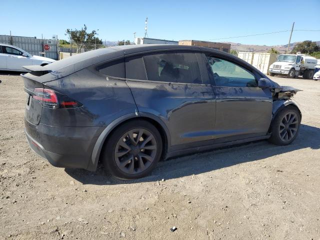 7SAXCBE56RF438318 - 2024 TESLA MODEL X GRAY photo 3