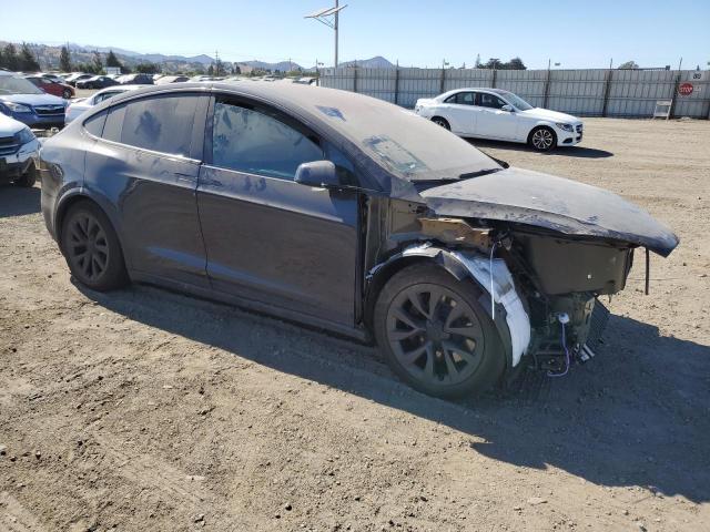 7SAXCBE56RF438318 - 2024 TESLA MODEL X GRAY photo 4