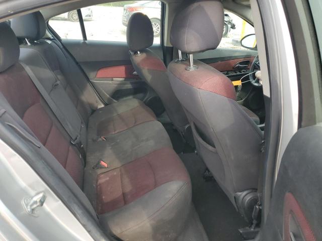 1G1PE5SC4C7358761 - 2012 CHEVROLET CRUZE LT ვერცხლისფერი ფოტო 10