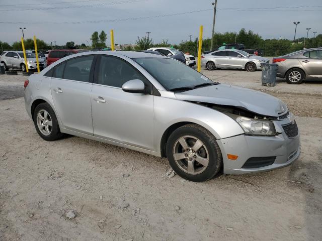 1G1PE5SC4C7358761 - 2012 CHEVROLET CRUZE LT ვერცხლისფერი ფოტო 4