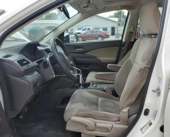 5J6RM4H55DL021847 - 2013 HONDA CR-V EX WHITE photo 7
