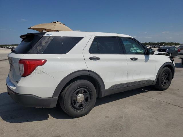 1FM5K8AC3MNA08895 - 2021 FORD EXPLORER POLICE INTERCEPTOR 白色 照片 3