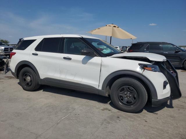 1FM5K8AC3MNA08895 - 2021 FORD EXPLORER POLICE INTERCEPTOR 白色 照片 4