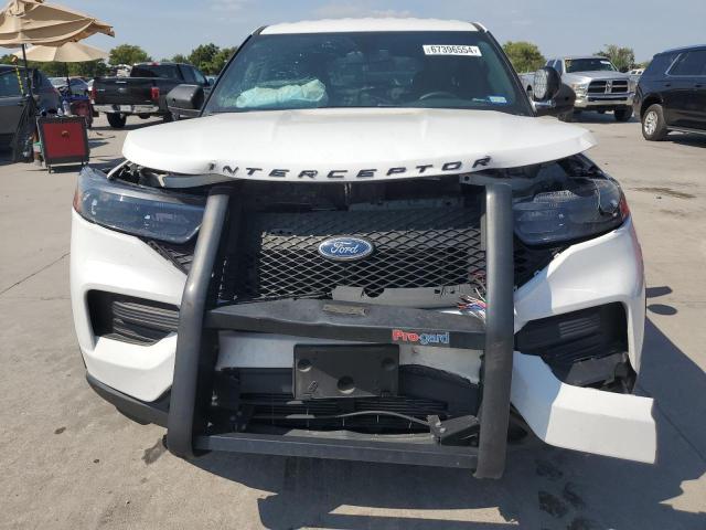 1FM5K8AC3MNA08895 - 2021 FORD EXPLORER POLICE INTERCEPTOR 白色 照片 5