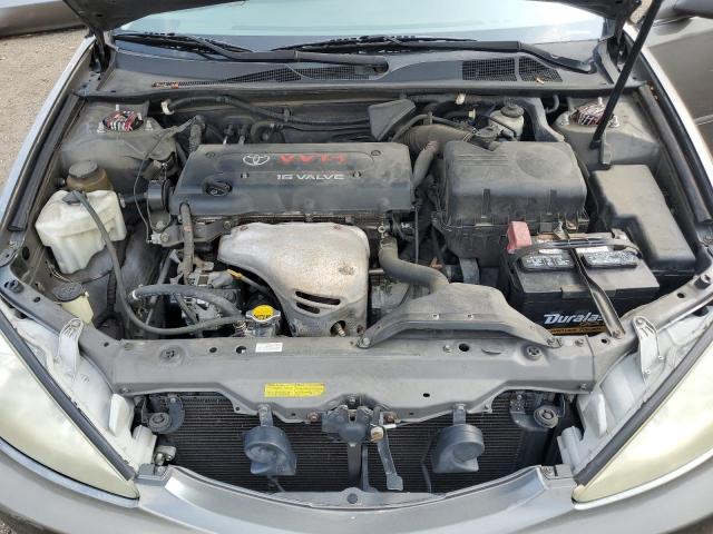 4T1BE32K04U927276 - 2004 TOYOTA CAMRY LE ნაცრისფერი ფოტო 11