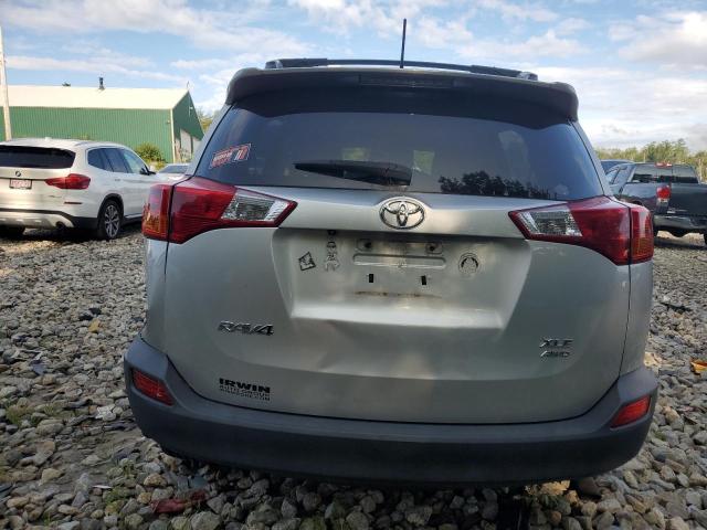 2T3RFREV8EW193581 - 2014 TOYOTA RAV4 XLE SILVER photo 6