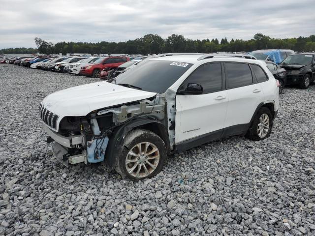 1C4PJMCBXMD110357 - 2021 JEEP CHEROKEE LATITUDE WHITE photo 1