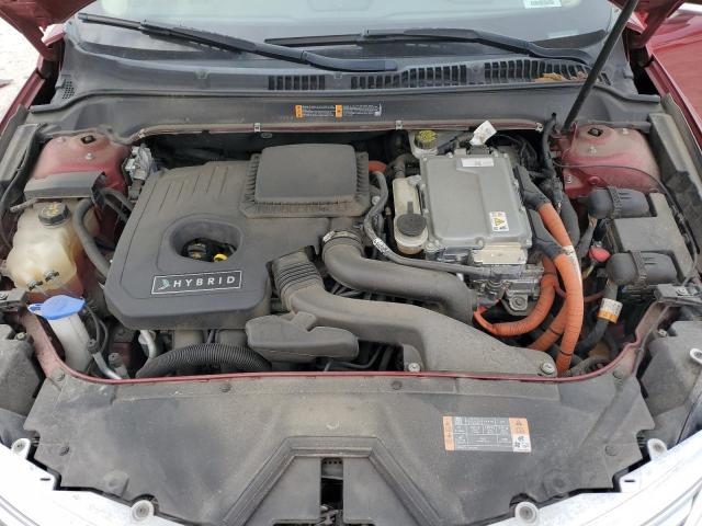 3LN6L2LU3FR604464 - 2015 LINCOLN MKZ HYBRID 红色 照片 11