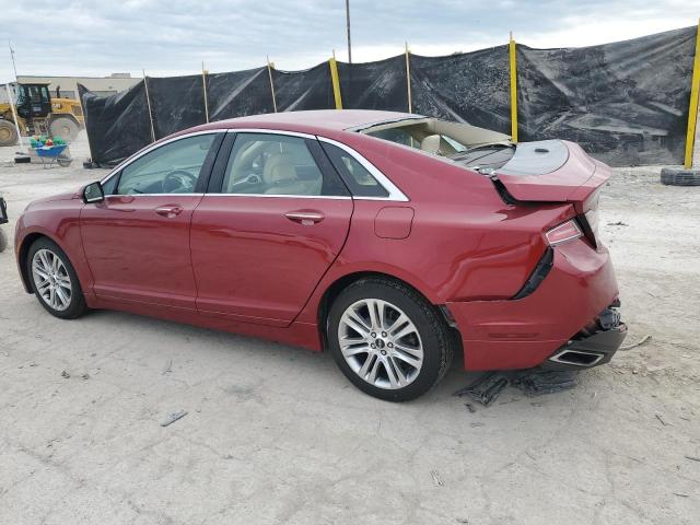 3LN6L2LU3FR604464 - 2015 LINCOLN MKZ HYBRID 红色 照片 2