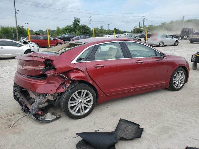 3LN6L2LU3FR604464 - 2015 LINCOLN MKZ HYBRID 红色 照片 3