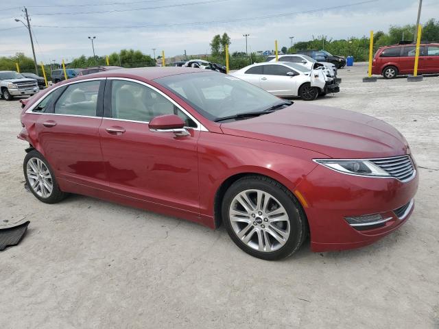 3LN6L2LU3FR604464 - 2015 LINCOLN MKZ HYBRID 红色 照片 4
