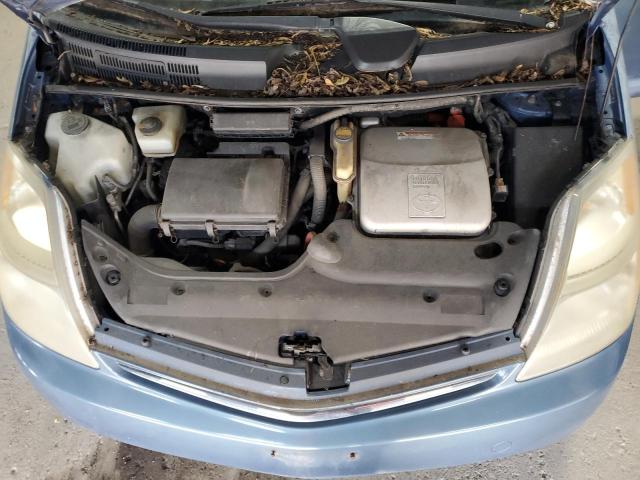 JTDKB20U387731459 - 2008 TOYOTA PRIUS BLUE photo 12