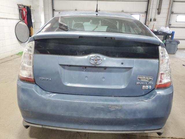 JTDKB20U387731459 - 2008 TOYOTA PRIUS BLUE photo 6