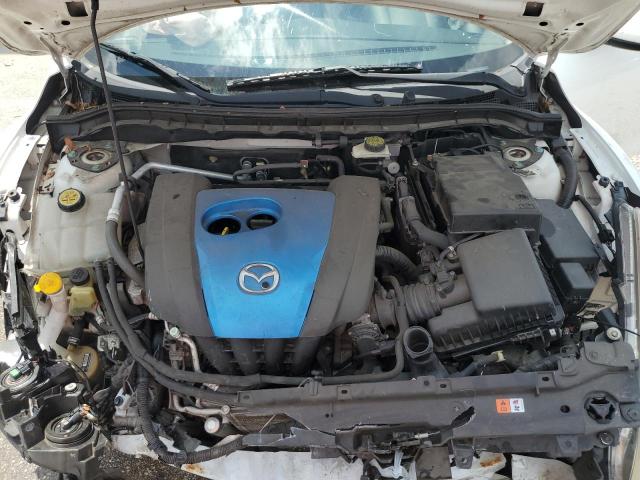 JM1BL1V72C1680705 - 2012 MAZDA 3 I თეთრი ფოტო 11