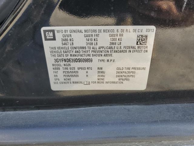 3GYFNDE39DS609859 - 2013 CADILLAC SRX PERFORMANCE COLLECTION Қара фото 13