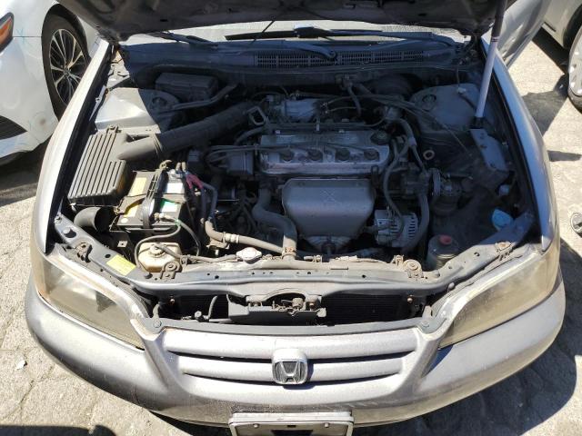 1HGCG66822A137500 - 2002 HONDA ACCORD EX SILVER photo 11