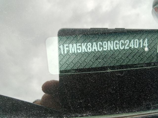 1FM5K8AC9NGC24014 - 2022 FORD EXPLORER POLICE INTERCEPTOR 黑色 照片 14