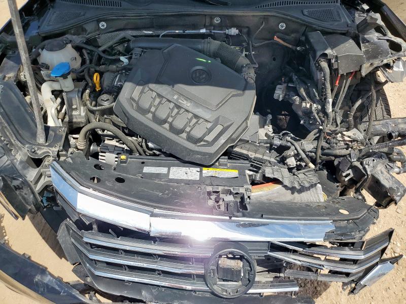 1VWSA7A30MC016174 - 2021 VOLKSWAGEN PASSAT SE შავი ფოტო 11