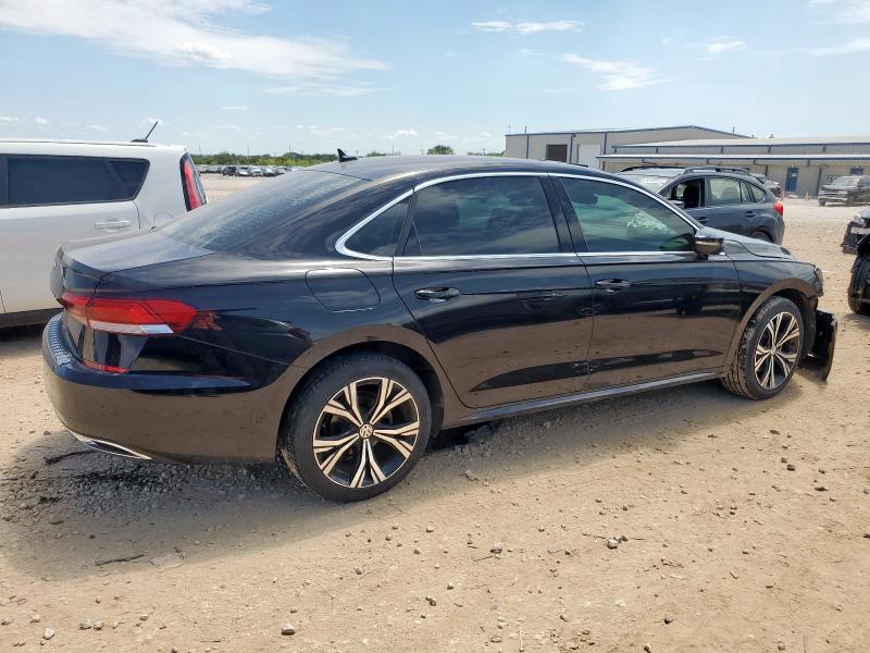 1VWSA7A30MC016174 - 2021 VOLKSWAGEN PASSAT SE შავი ფოტო 3