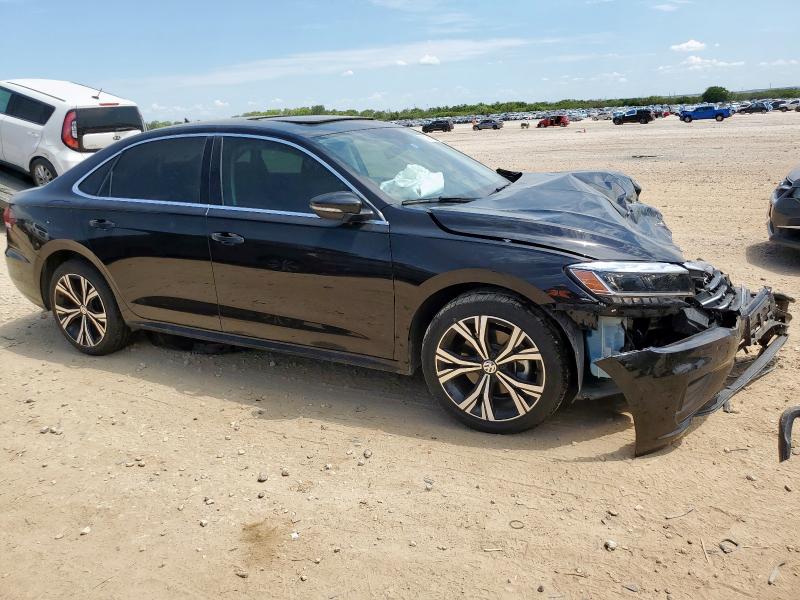 1VWSA7A30MC016174 - 2021 VOLKSWAGEN PASSAT SE შავი ფოტო 4