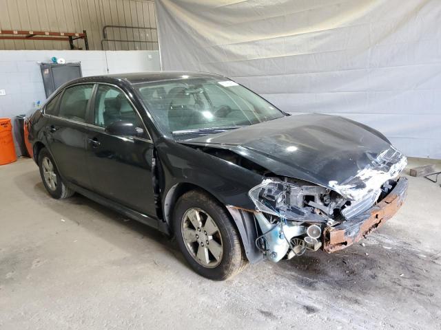 2G1WT57N491317547 - 2009 CHEVROLET IMPALA 1LT BLACK photo 4