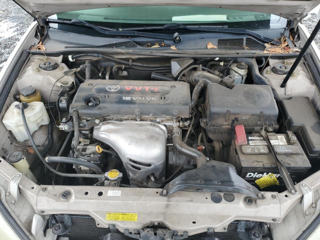 4T1BE32K44U836088 - 2004 TOYOTA CAMRY LE TAN photo 11