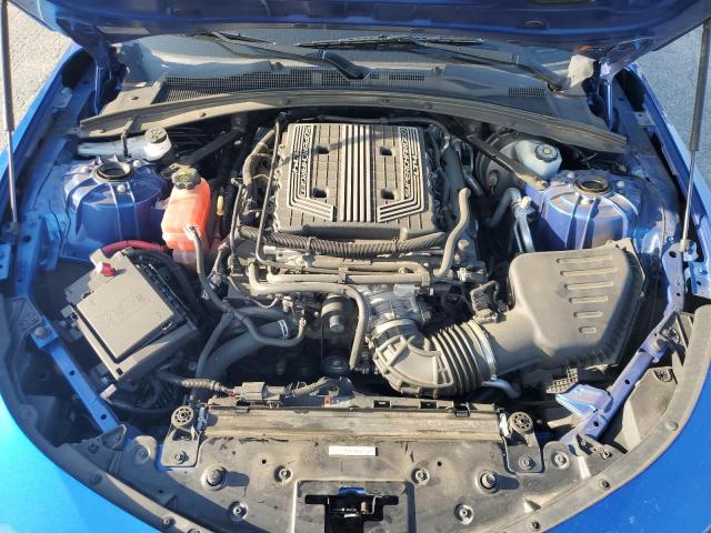 1G1FK3D68J0161694 - 2018 CHEVROLET CAMARO ZL1 BLUE photo 11
