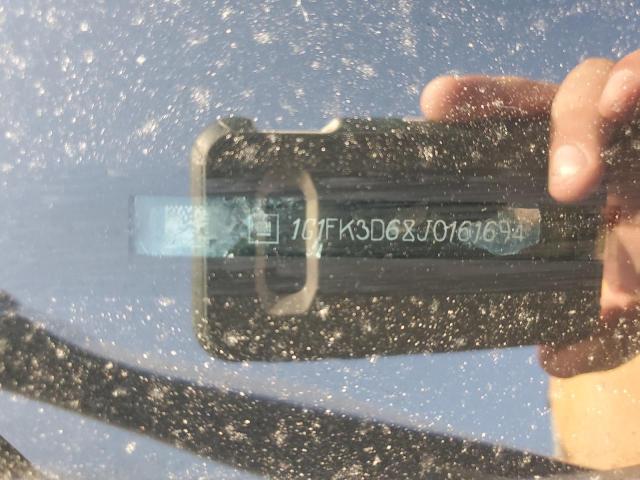 1G1FK3D68J0161694 - 2018 CHEVROLET CAMARO ZL1 BLUE photo 12